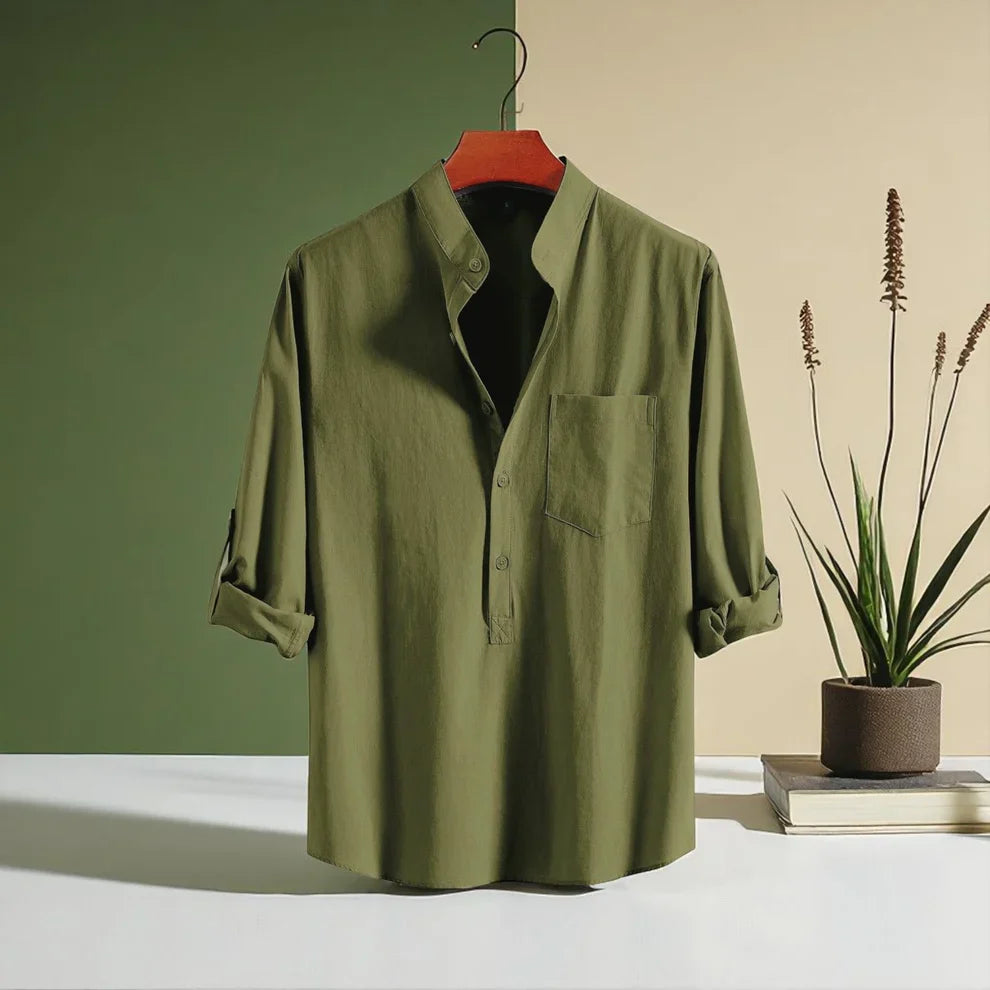 Luxury Full Sleeve Katua - Olive