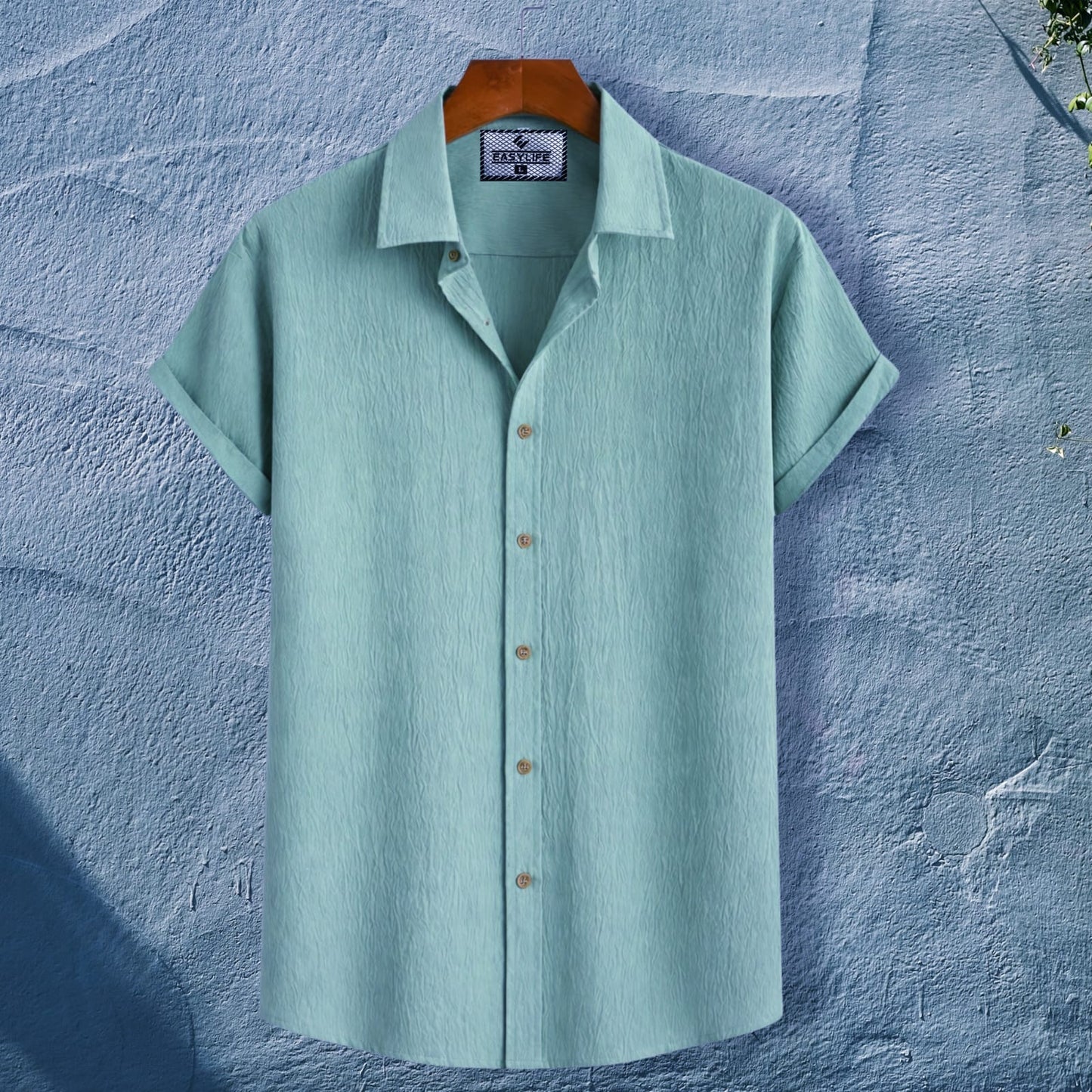 Zafran Half Sleeve Casual Shirt - See Green