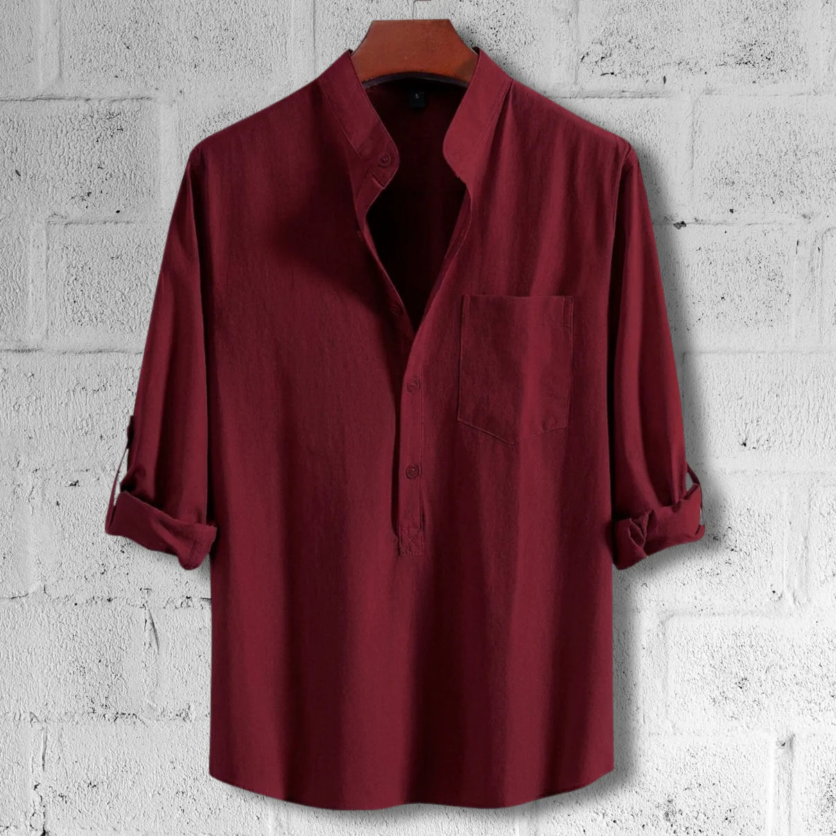 Luxury Full Sleeve Katua - Marron